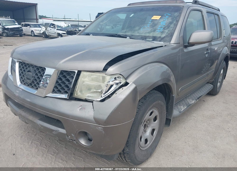 2006 NISSAN PATHFINDER SE VIN: 5N1AR18U46C656650