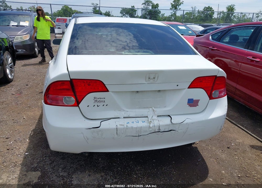 2007 HONDA CIVIC VIN: 1HGFA16567L057037
