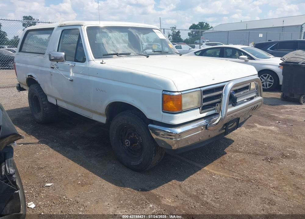1989 FORD BRONCO U100 VIN: 1FMEU15N8KLB05306