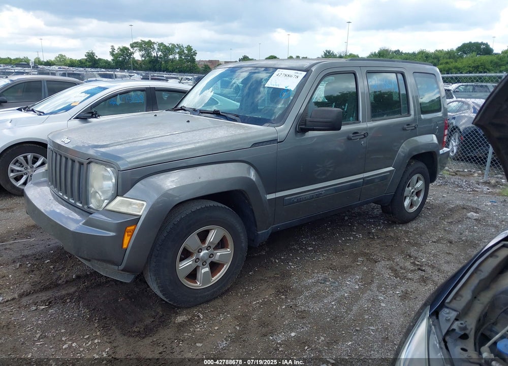 2012 JEEP LIBERTY SPORT VIN: 1C4PJLAK5CW161104