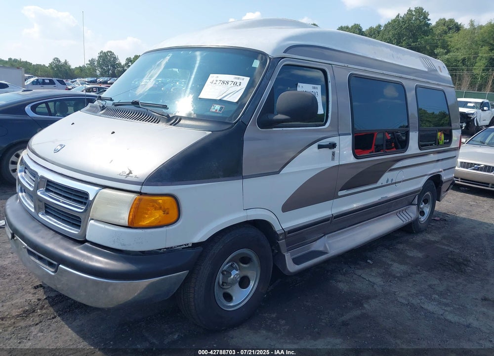 2000 DODGE RAM VAN 1500 CONVERSION VIN: 2B6HB11Y4YK164096