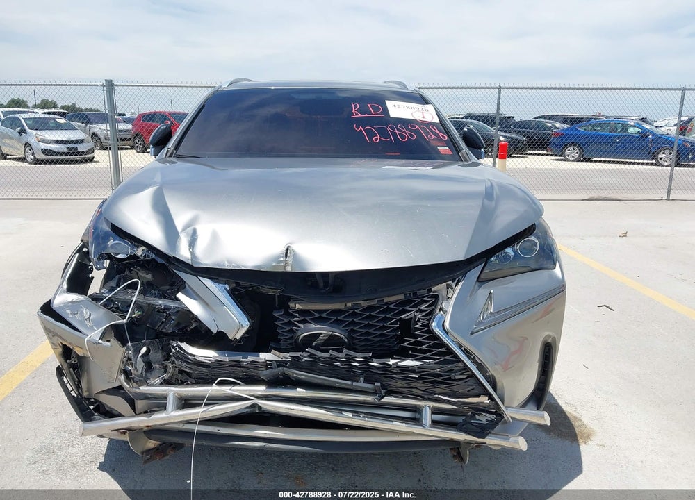 2016 LEXUS NX 200T VIN: JTJBARBZ6G2082818