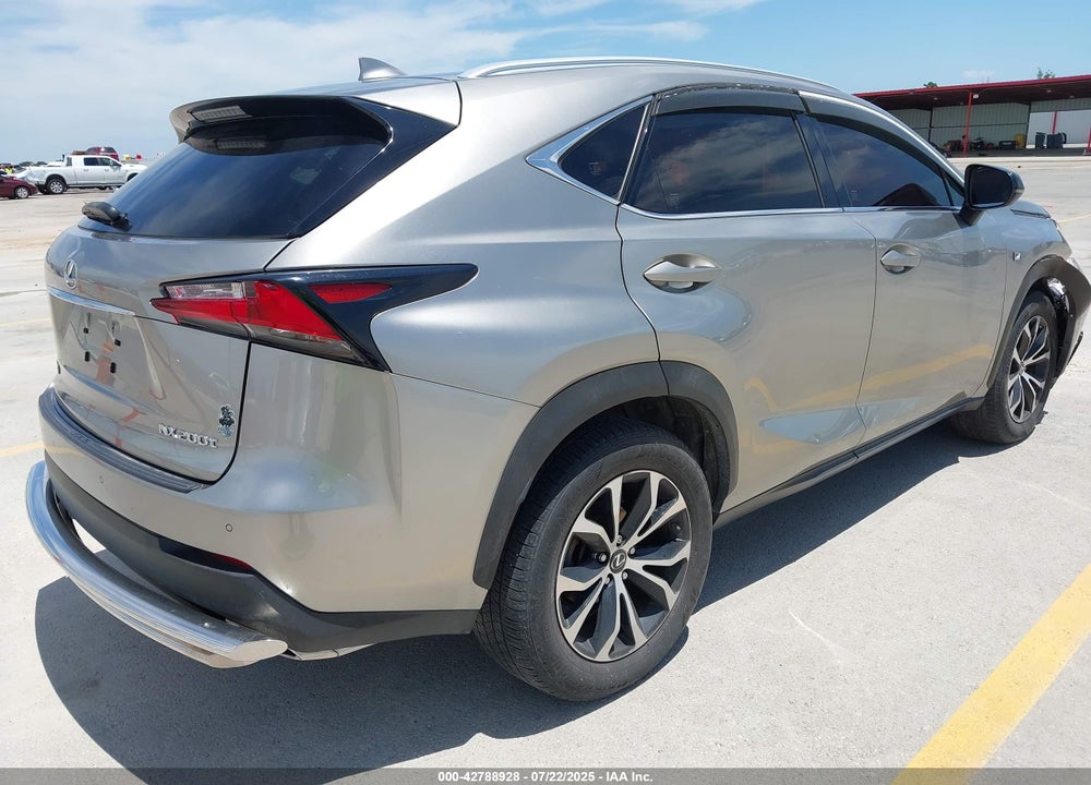 2016 LEXUS NX 200T VIN: JTJBARBZ6G2082818