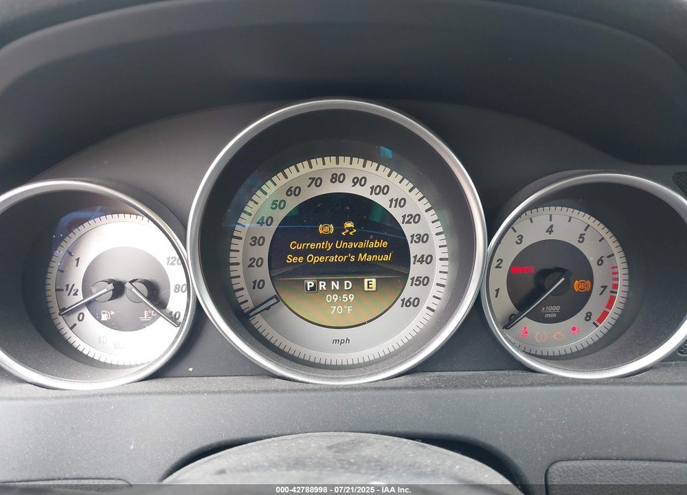 2012 MERCEDES-BENZ C CLASS VIN: WDDGF4HB9CR193961