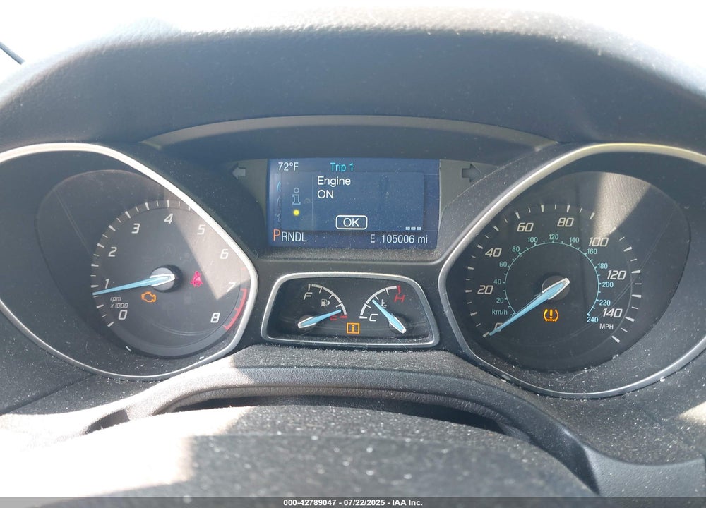 2014 FORD FOCUS VIN: 1FADP3F25EL215456