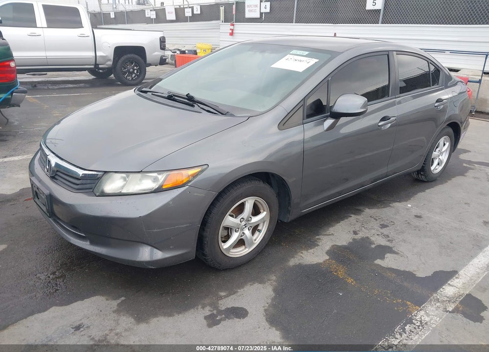 2012 HONDA CIVIC VIN: 19XFB5F5XCE002435