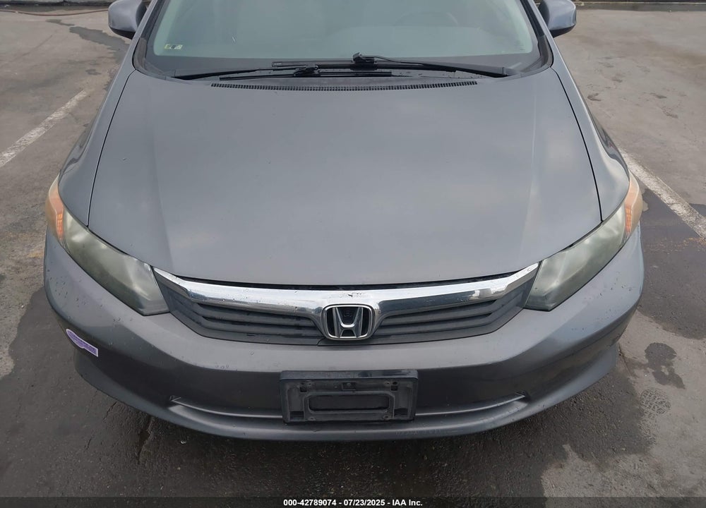 2012 HONDA CIVIC VIN: 19XFB5F5XCE002435