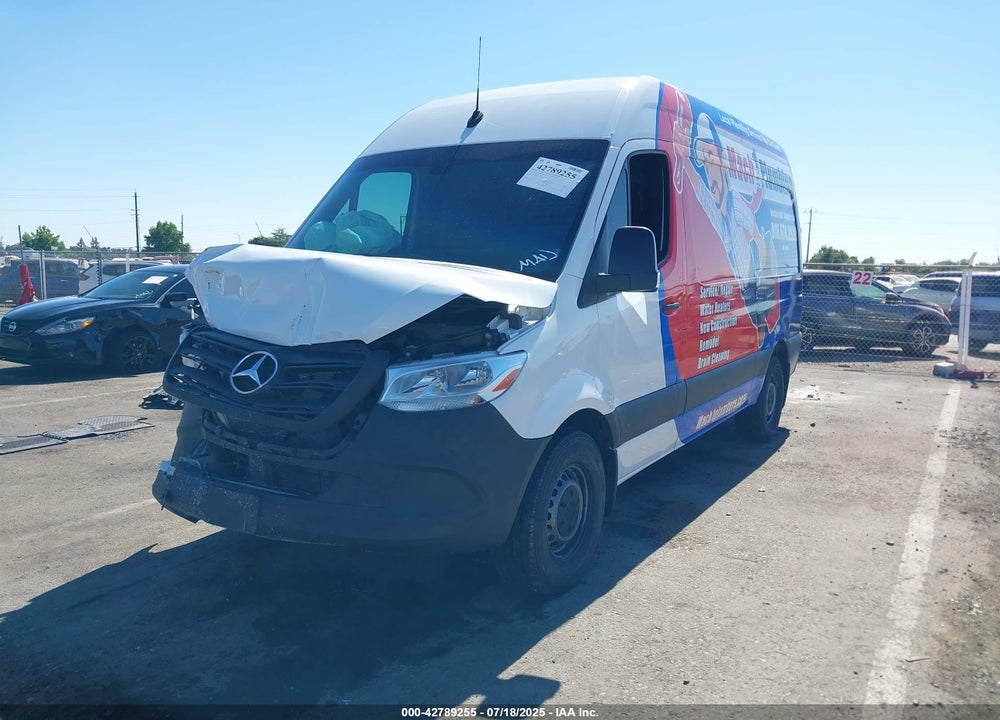 2024 MERCEDES-BENZ SPRINTER 2500 STANDARD ROOF 4-CYL DIESEL VIN: W1Y4KBHY4RT179166