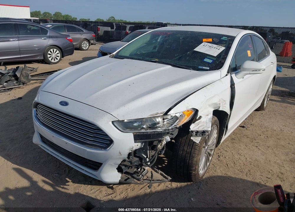 2016 FORD FUSION VIN: 3FA6P0K91GR400179