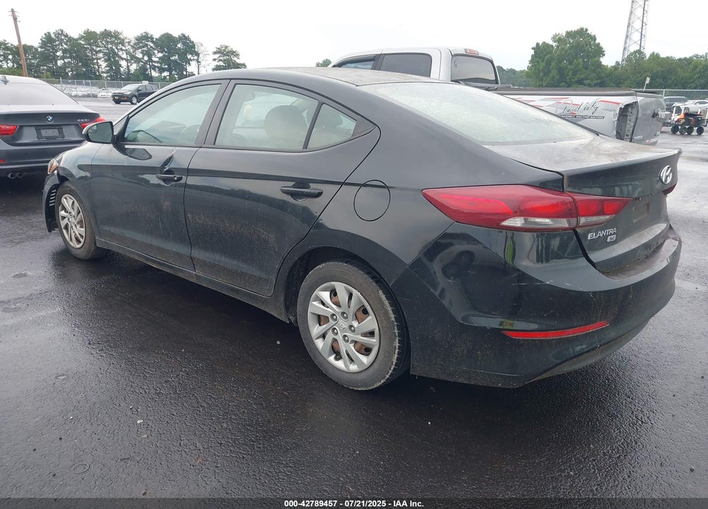 2018 HYUNDAI ELANTRA VIN: KMHD74LF3JU612722