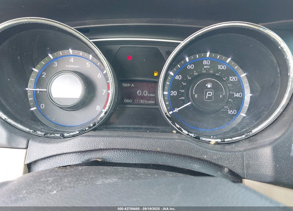 2013 HYUNDAI SONATA GLS VIN: 5NPEB4AC0DH789825