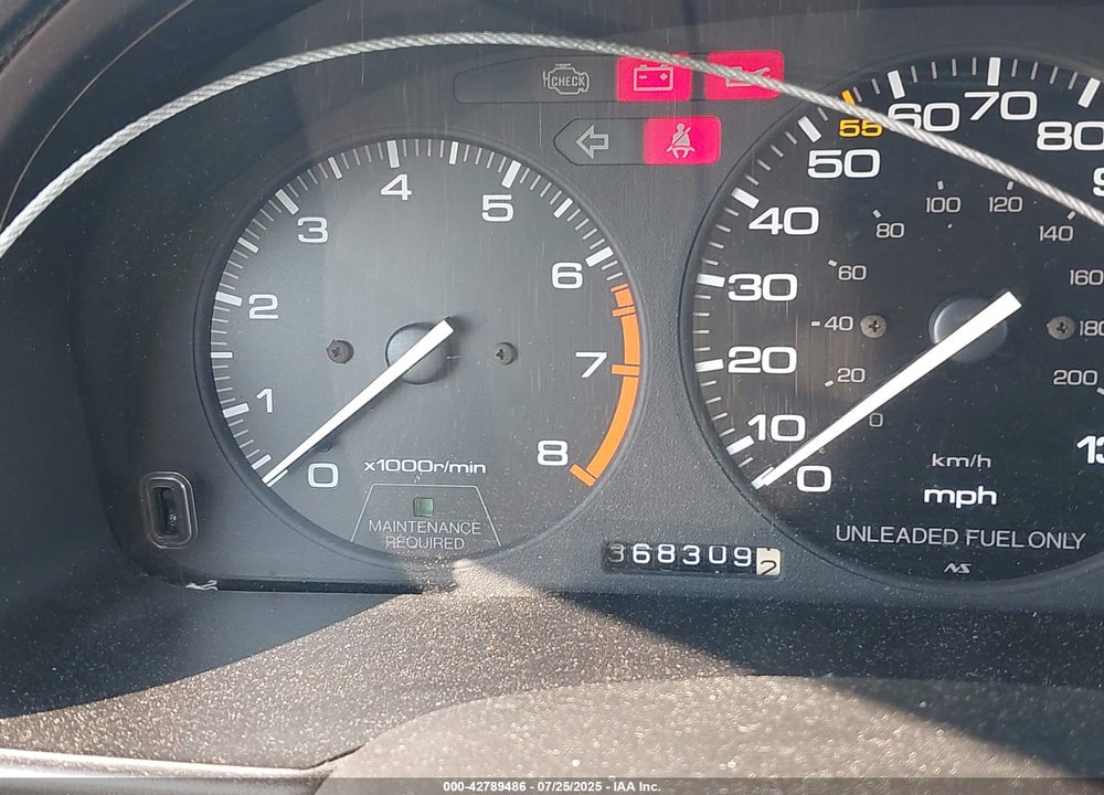 1993 HONDA ACCORD VIN: 1HGCB7551PA033244