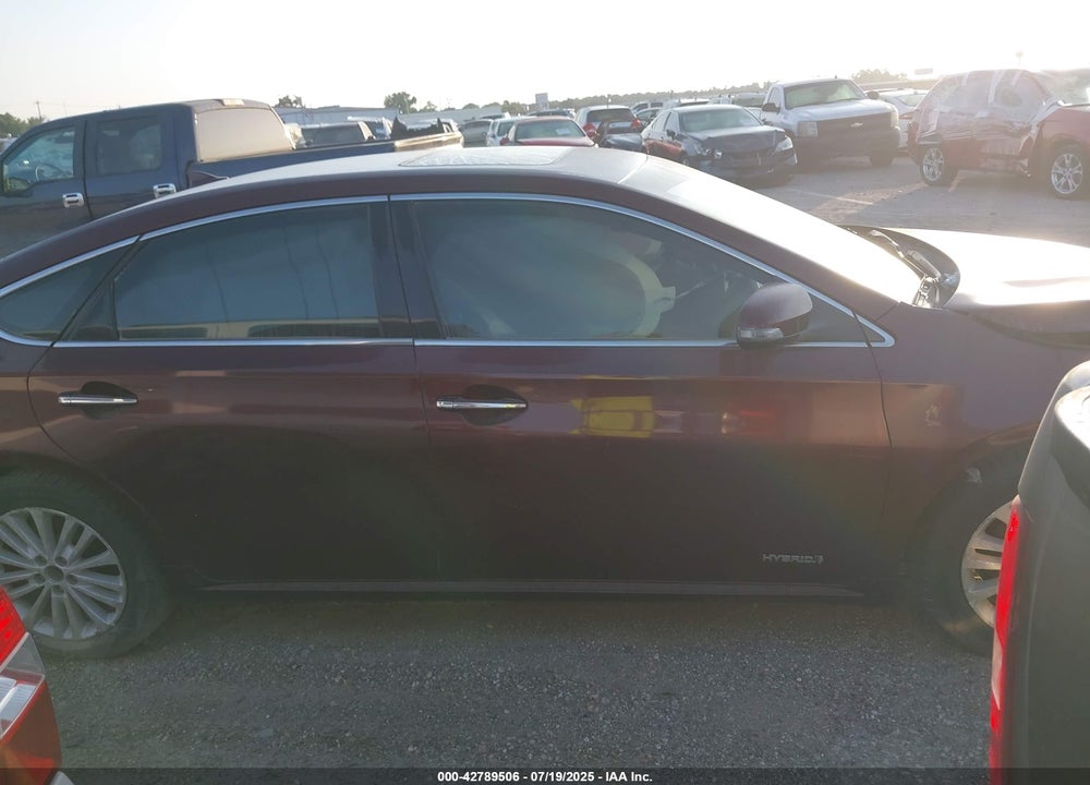 2013 TOYOTA AVALON HYBRID VIN: 4T1BD1EB1DU010981