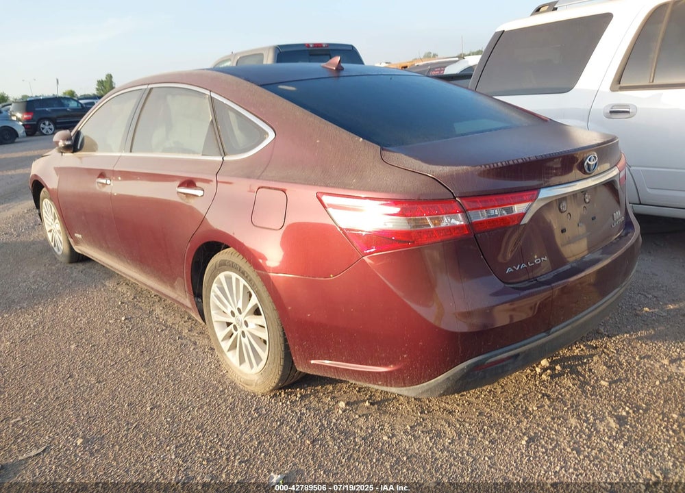 2013 TOYOTA AVALON HYBRID VIN: 4T1BD1EB1DU010981