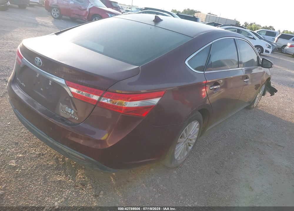 2013 TOYOTA AVALON HYBRID VIN: 4T1BD1EB1DU010981