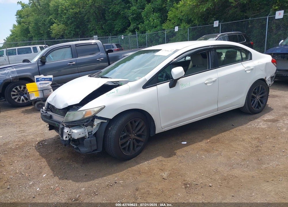 2013 HONDA CIVIC VIN: 2HGFB2F51DH557179