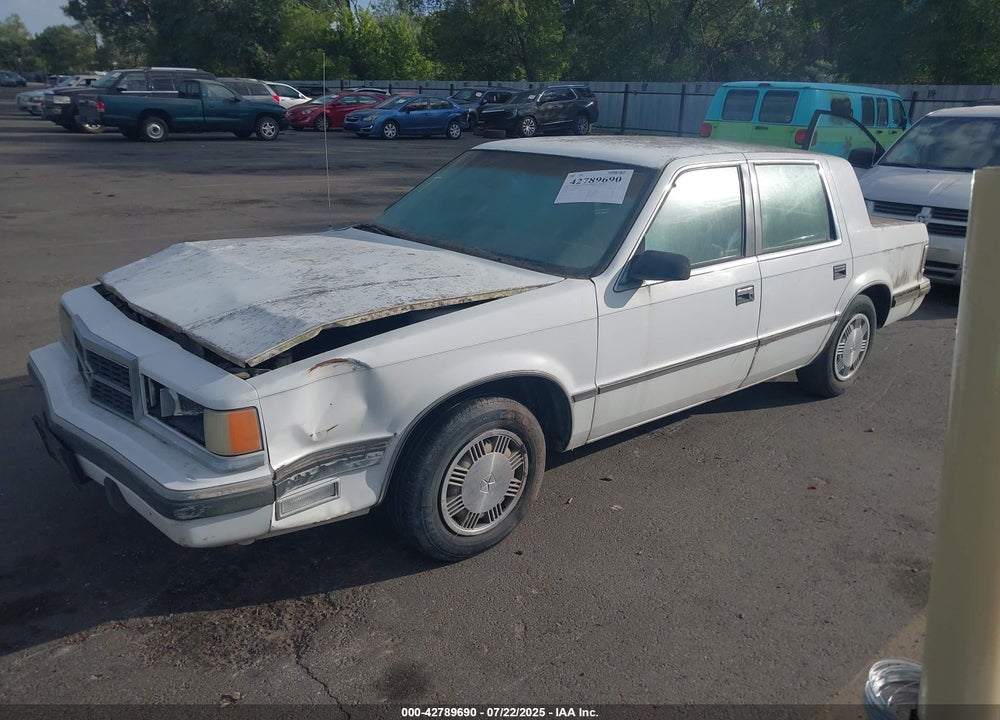 1988 DODGE DYNASTY VIN: 1B3BU4633JD242251
