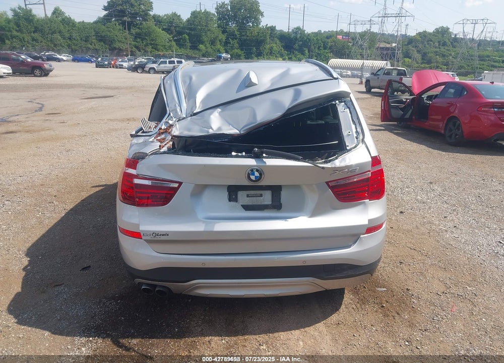 2017 BMW X3 VIN: 5UXWX9C31H0T22382