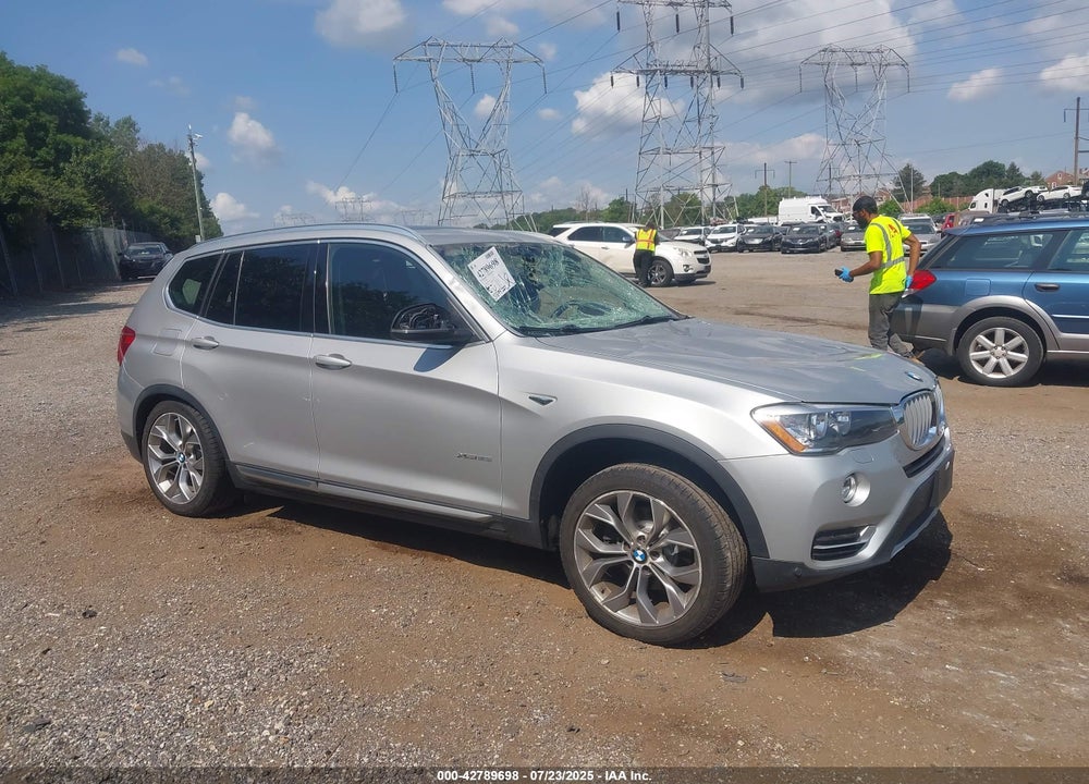 2017 BMW X3 VIN: 5UXWX9C31H0T22382