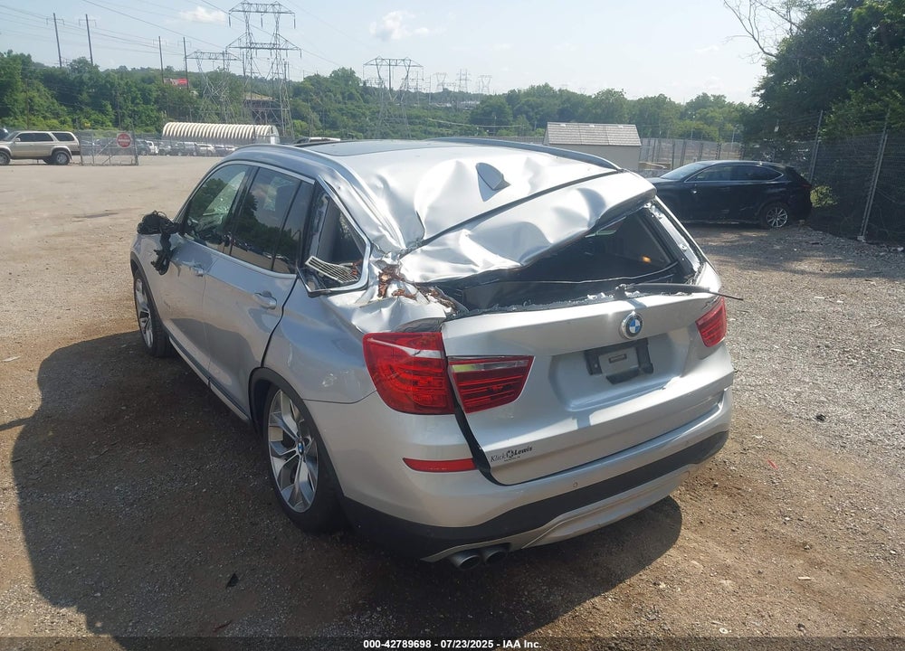 2017 BMW X3 VIN: 5UXWX9C31H0T22382