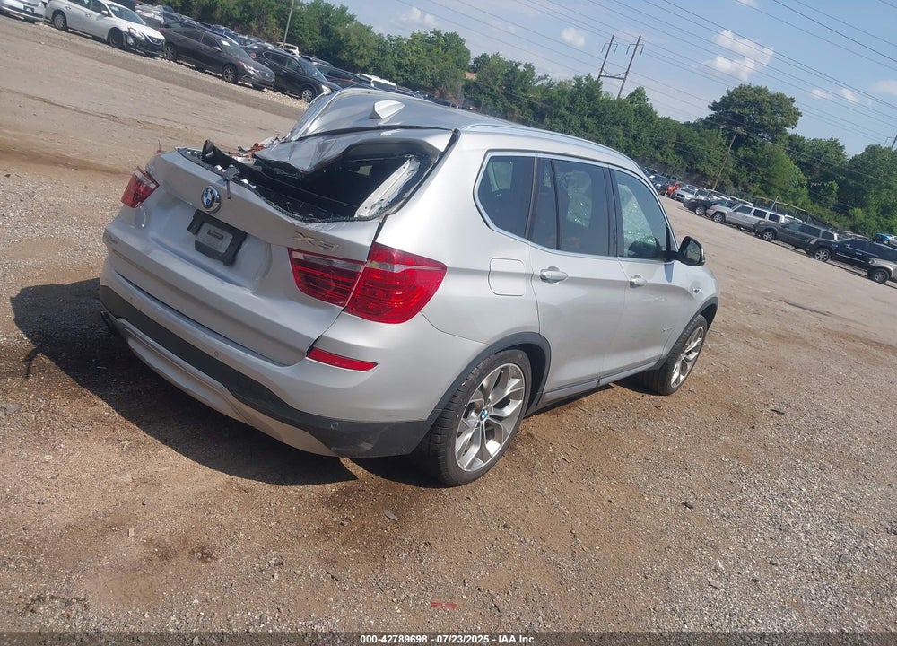 2017 BMW X3 VIN: 5UXWX9C31H0T22382