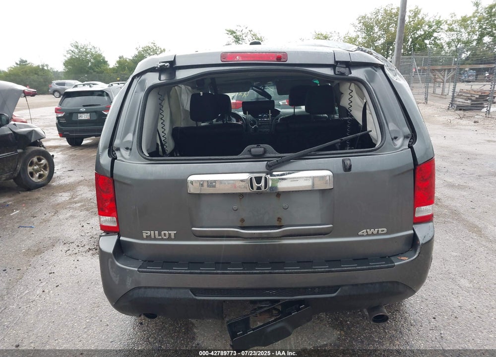 2012 HONDA PILOT VIN: 5FNYF4H72CB013915