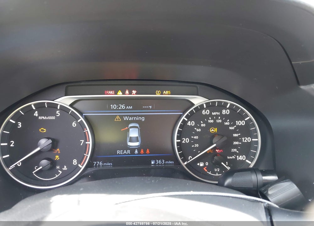 2025 NISSAN ALTIMA VIN: 1N4BL4DV5SN401679