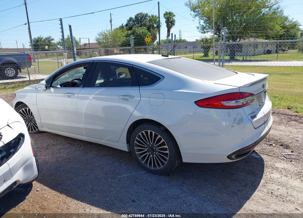 2018 FORD FUSION VIN: 3FA6P0D99JR124788