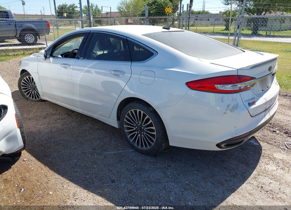 2018 FORD FUSION VIN: 3FA6P0D99JR124788