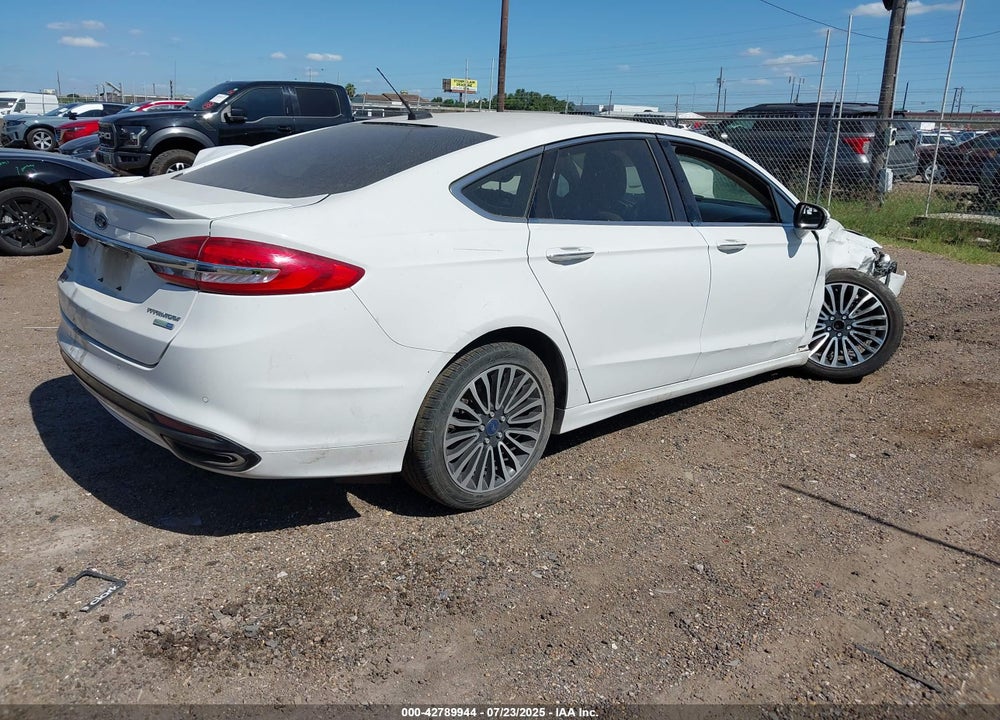 2018 FORD FUSION VIN: 3FA6P0D99JR124788
