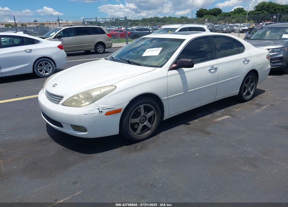 2004 LEXUS ES 330 VIN: JTHBA30GX45038511