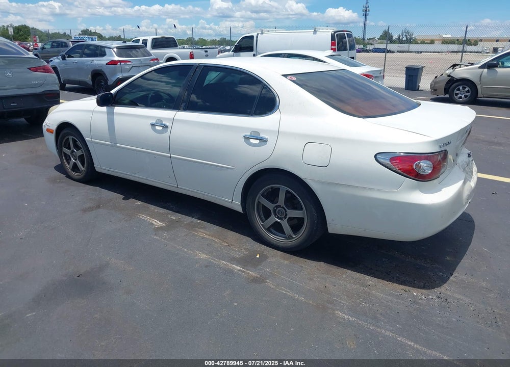2004 LEXUS ES 330 VIN: JTHBA30GX45038511