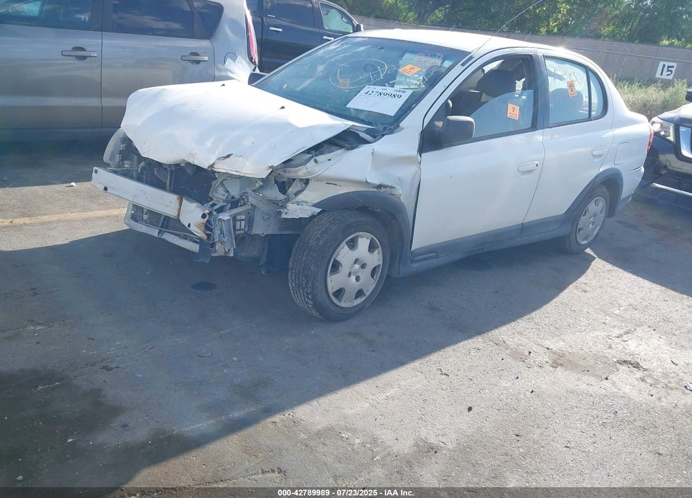 2002 TOYOTA ECHO VIN: JTDBT123120210669