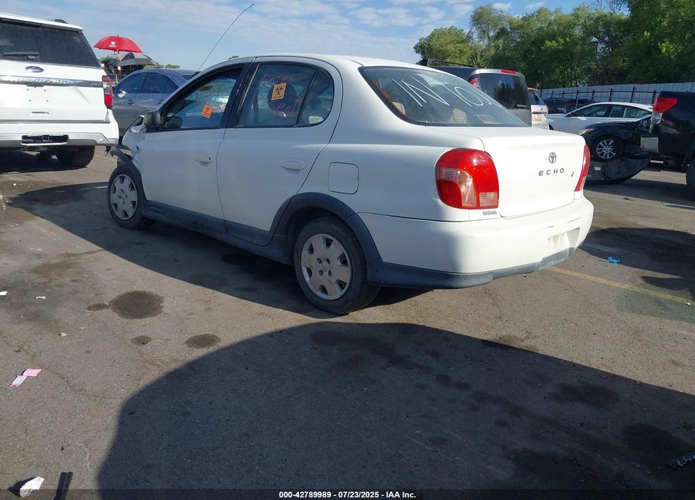 2002 TOYOTA ECHO VIN: JTDBT123120210669