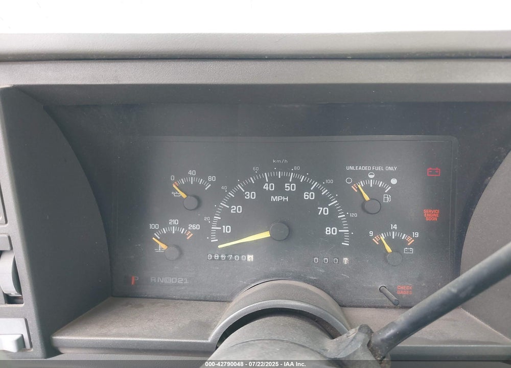 1994 CHEVROLET GMT-400 K2500 VIN: 1GCGK24K1RE297103