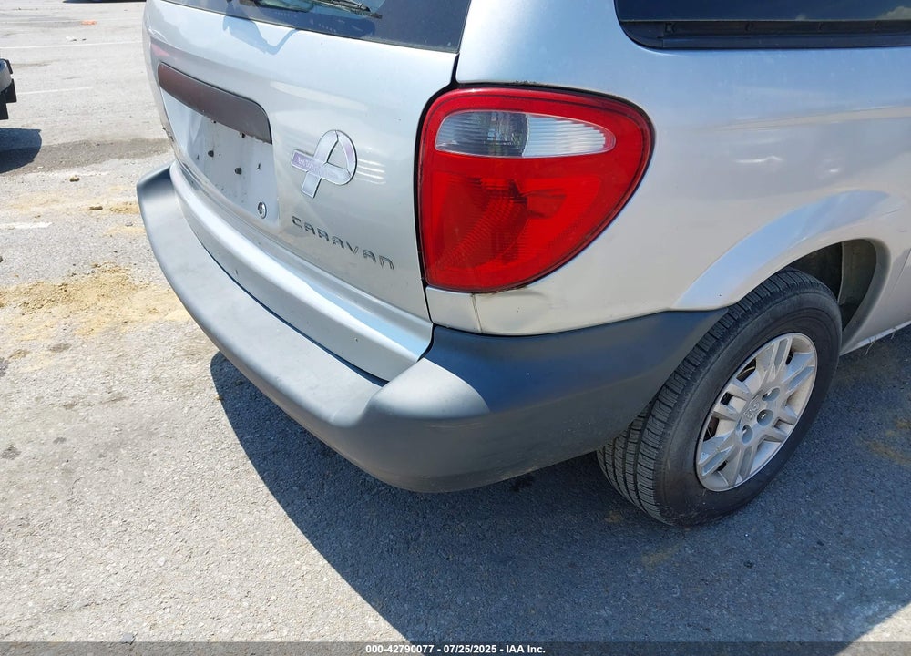 2006 DODGE CARAVAN SE VIN: 1D4GP25B66B732648