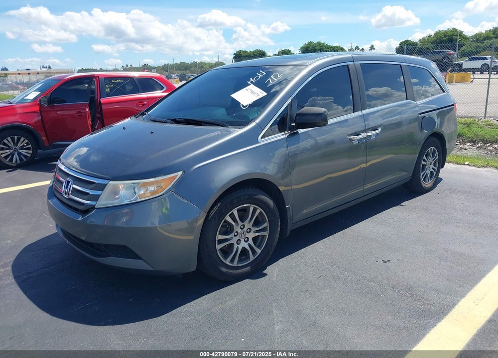 2013 HONDA ODYSSEY EX-L VIN: 5FNRL5H68DB040838