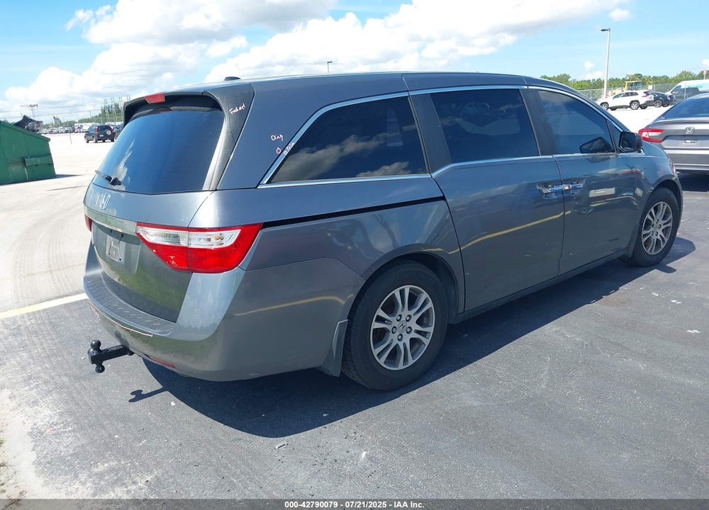 2013 HONDA ODYSSEY EX-L VIN: 5FNRL5H68DB040838