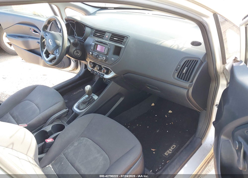 2013 KIA RIO VIN: KNADM5A34D6227736