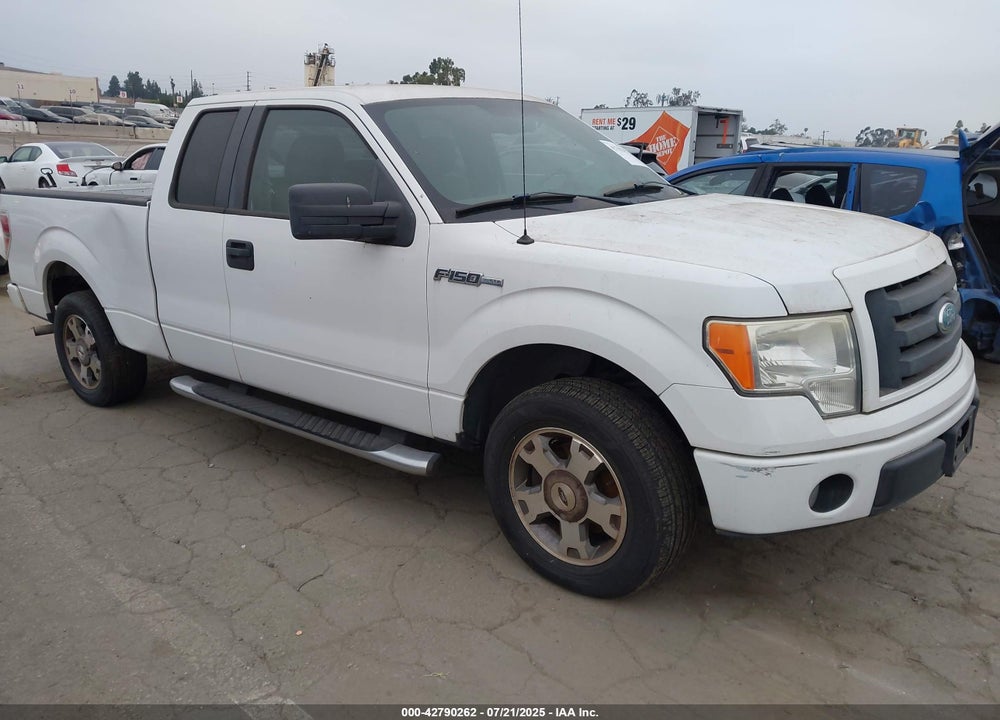 2009 FORD F-150 STX VIN: 1FTRX12W19FB48565