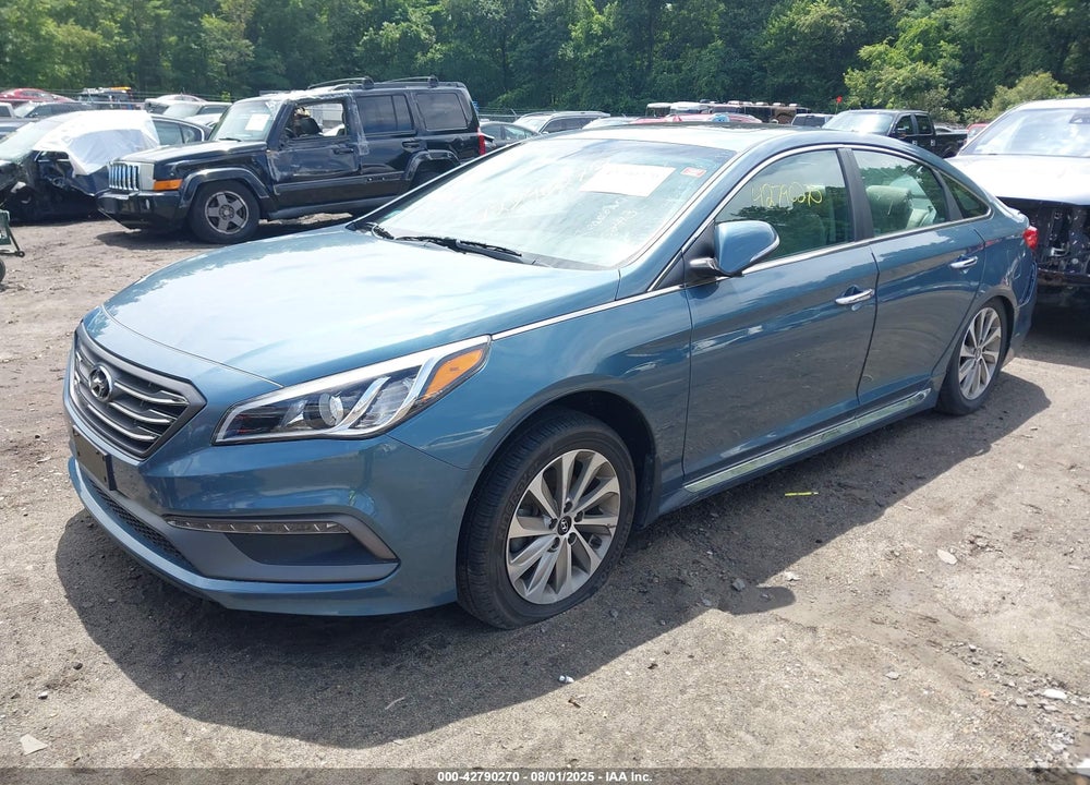 2017 HYUNDAI SONATA VIN: 5NPE34AF5HH500483