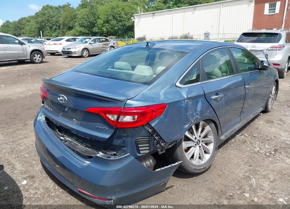 2017 HYUNDAI SONATA VIN: 5NPE34AF5HH500483
