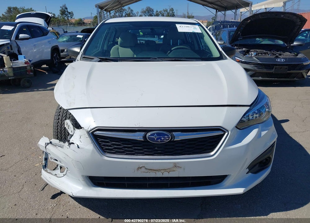 2019 SUBARU IMPREZA VIN: 4S3GTAA64K3726251