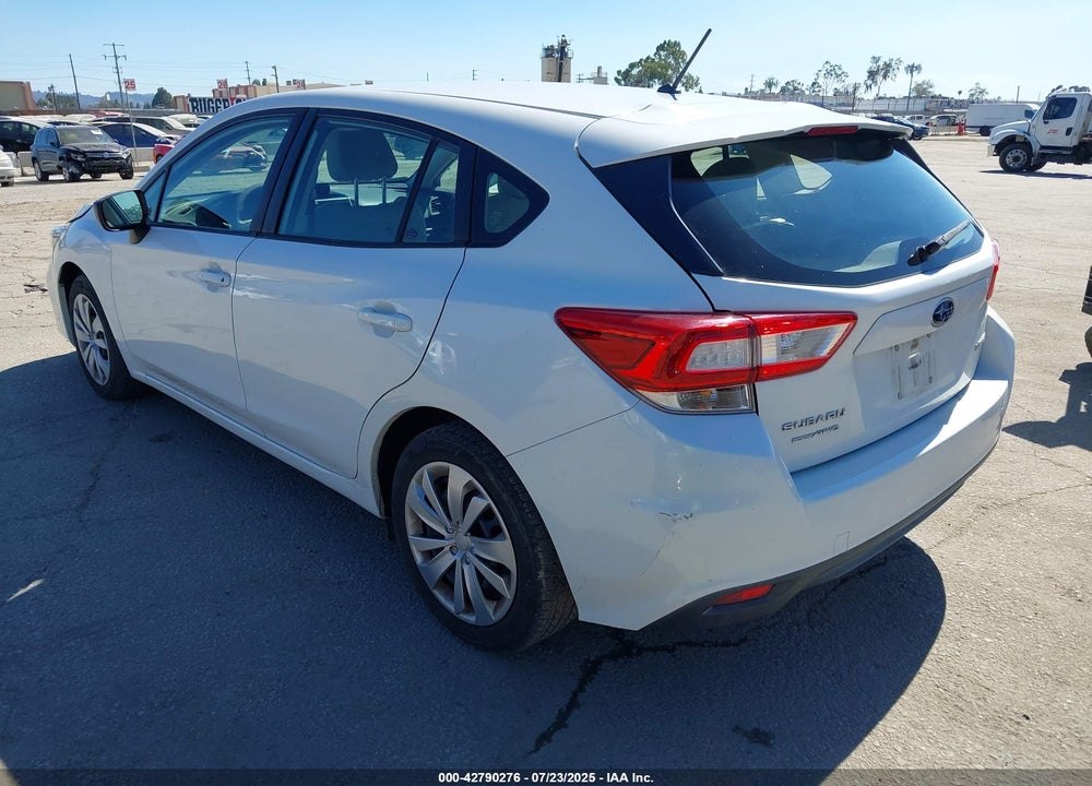 2019 SUBARU IMPREZA VIN: 4S3GTAA64K3726251