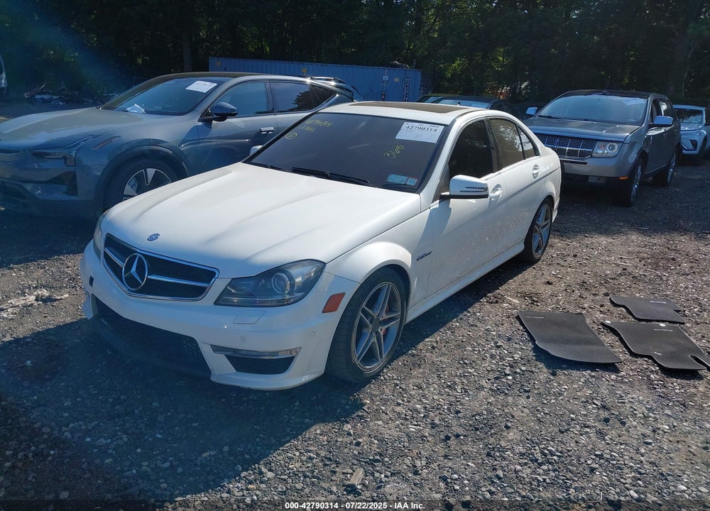 2012 MERCEDES-BENZ C CLASS VIN: WDDGF7HB6CA725179
