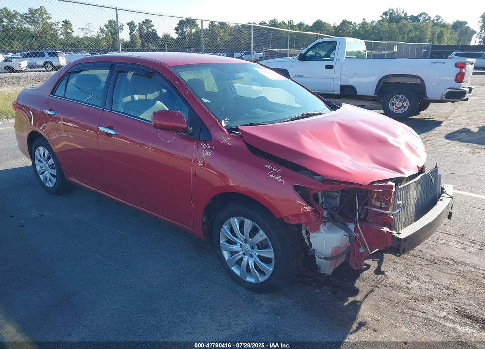 2013 TOYOTA COROLLA LE VIN: 2T1BU4EE4DC968882