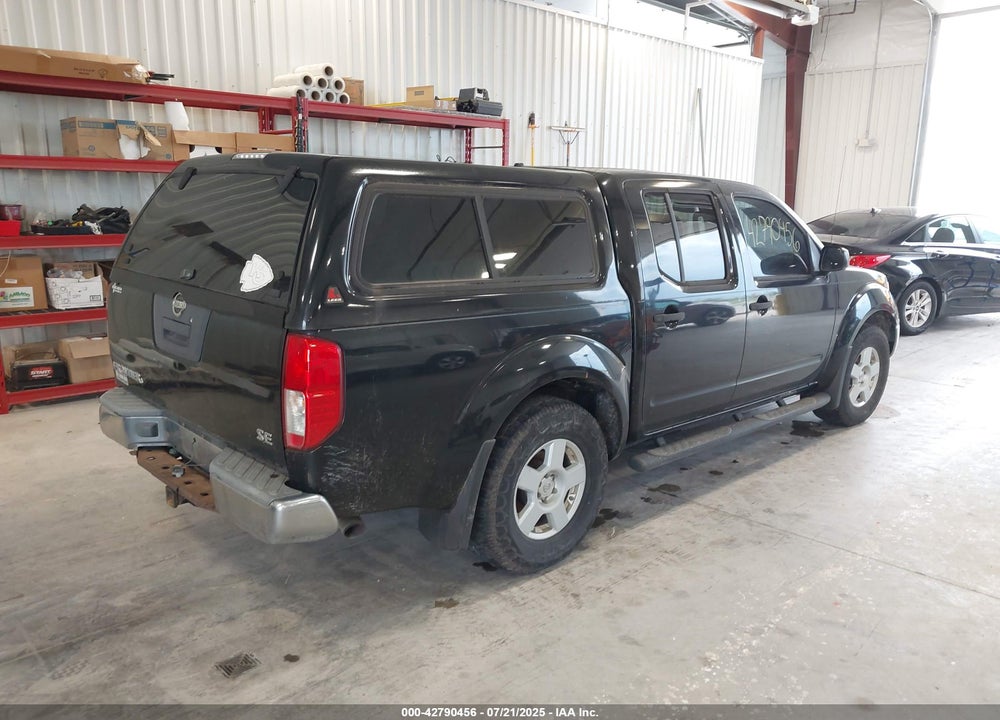 2005 NISSAN FRONTIER SE VIN: 1N6AD07W15C419304