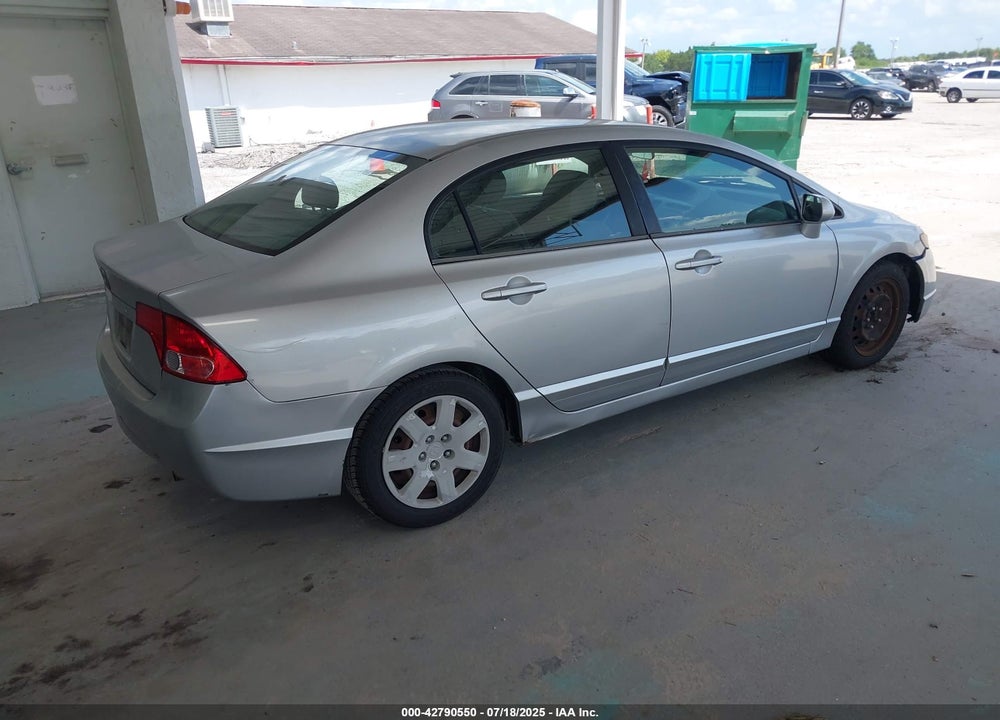 2006 HONDA CIVIC VIN: 1HGFA165X6L021012