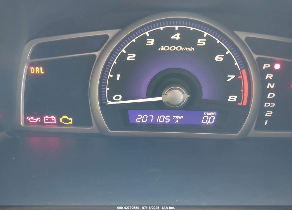 2006 HONDA CIVIC VIN: 1HGFA165X6L021012