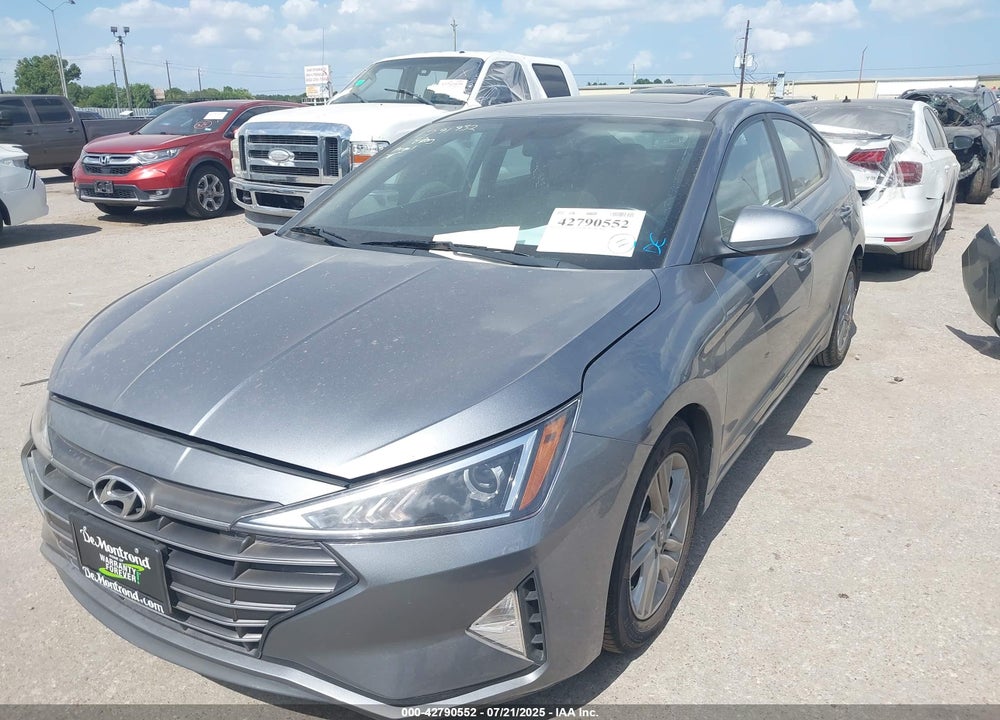 2019 HYUNDAI ELANTRA VIN: KMHD84LF0KU878181